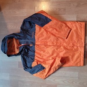 Columbia youth medium rain jacket
